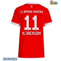 Bayern Munich Nicolas Jackson #11 Hjemmedrakt Dame 2025-26 Kortermet